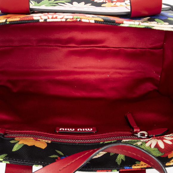 Miu Miu Floral Tote - Picture 9 of 10